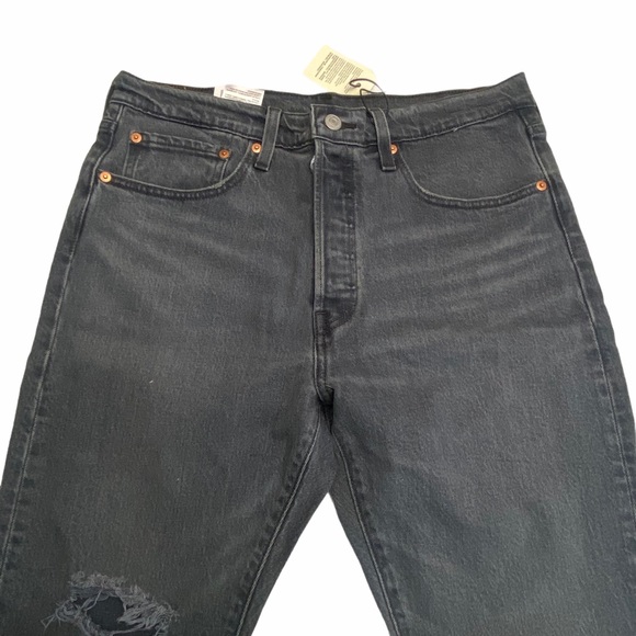 NEW Levi's Premium 501 SKINNY WOMEN'S JEANS Gray - Picture 5 of 16